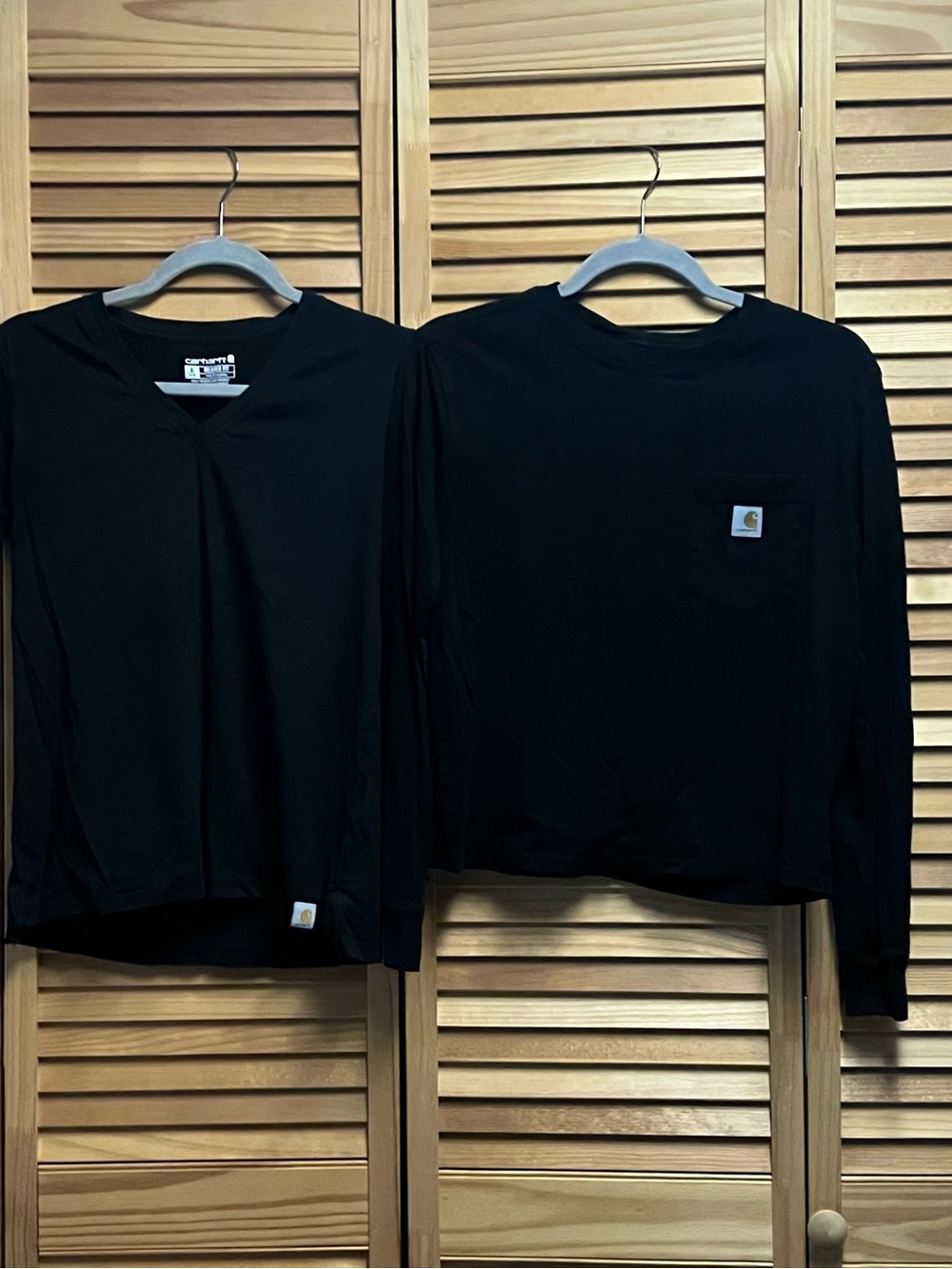 Carhartt V-Neck and Long Sleeve Tee Set